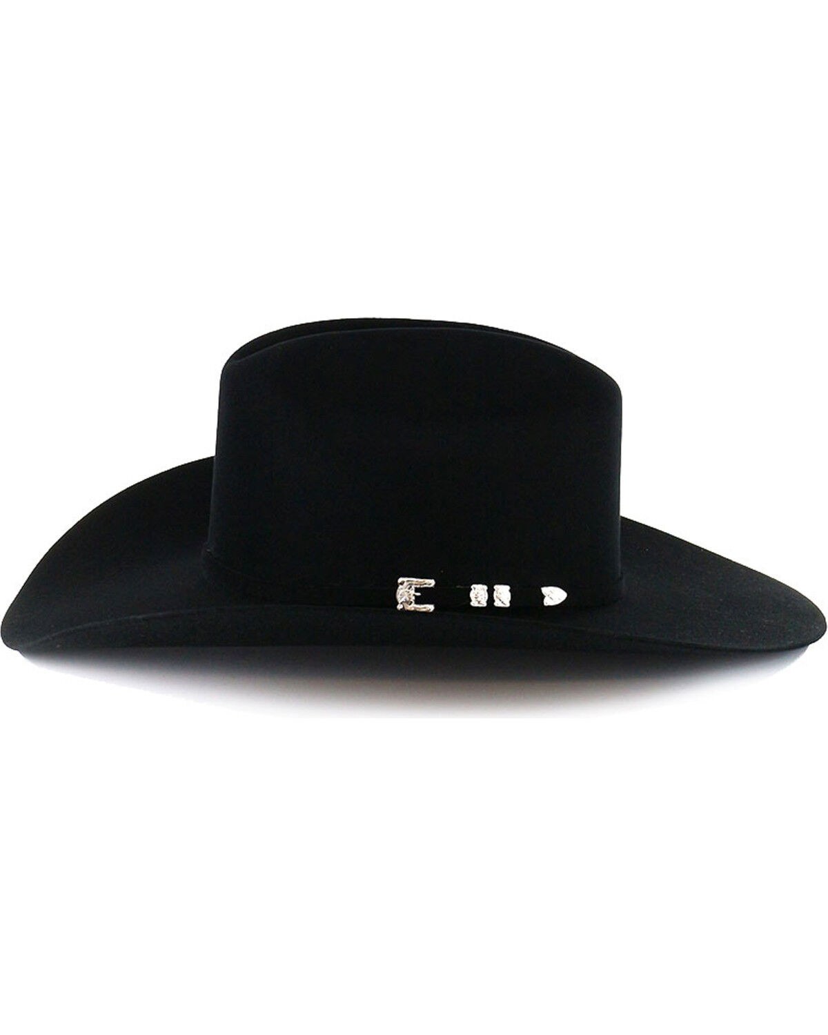 Image #5 - George Strait by Resistol Logan 6X Felt Cowboy Hat, Black, hi-res