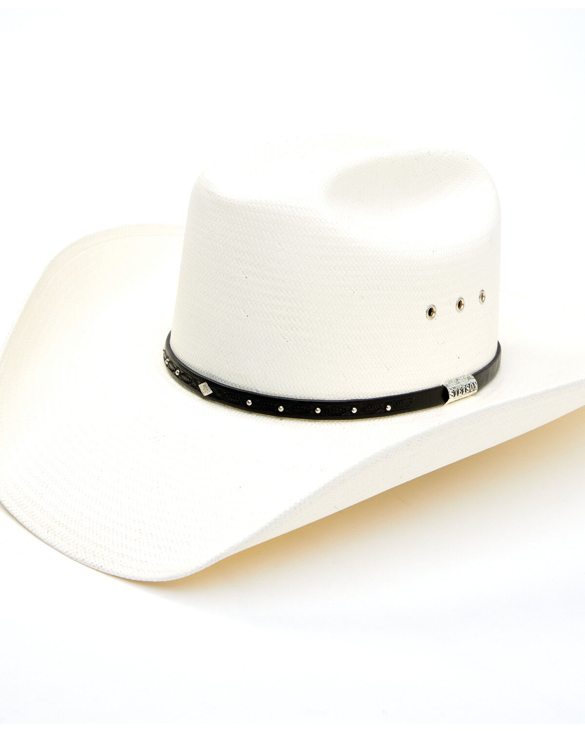 Image #1 - Stetson Hangerman Straw Cowboy Hat, Natural, hi-res