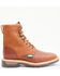 Image #3 - Twisted X Men's Lite 8" Lace-Up Waterproof Work Boots - Steel Toe, Oiled Rust, hi-res