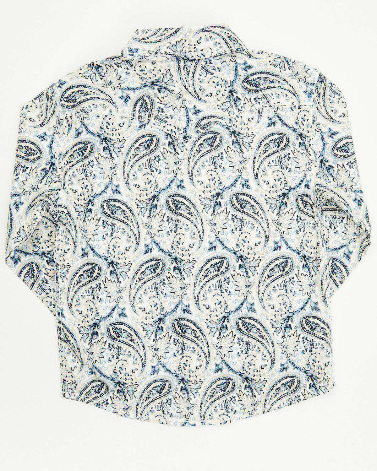 Image #3 - Cody James Toddler Boys' Rodeo Runway Paisley Print Long Sleeve Snap Western Shirt, Blue, hi-res