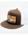 Image #1 - Salty Rodeo Men's El Paso Landscape Patch Truck Cap, Brown, hi-res