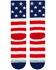 Image #3 - Stance Men's The Fourth Stars & Stripes American Old Glory Crew Socks, Red, hi-res