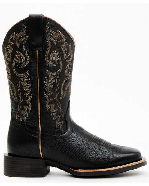 Image #2 - Shyanne Women's Shay Western Performance Boots - Square Toe, Black, hi-res