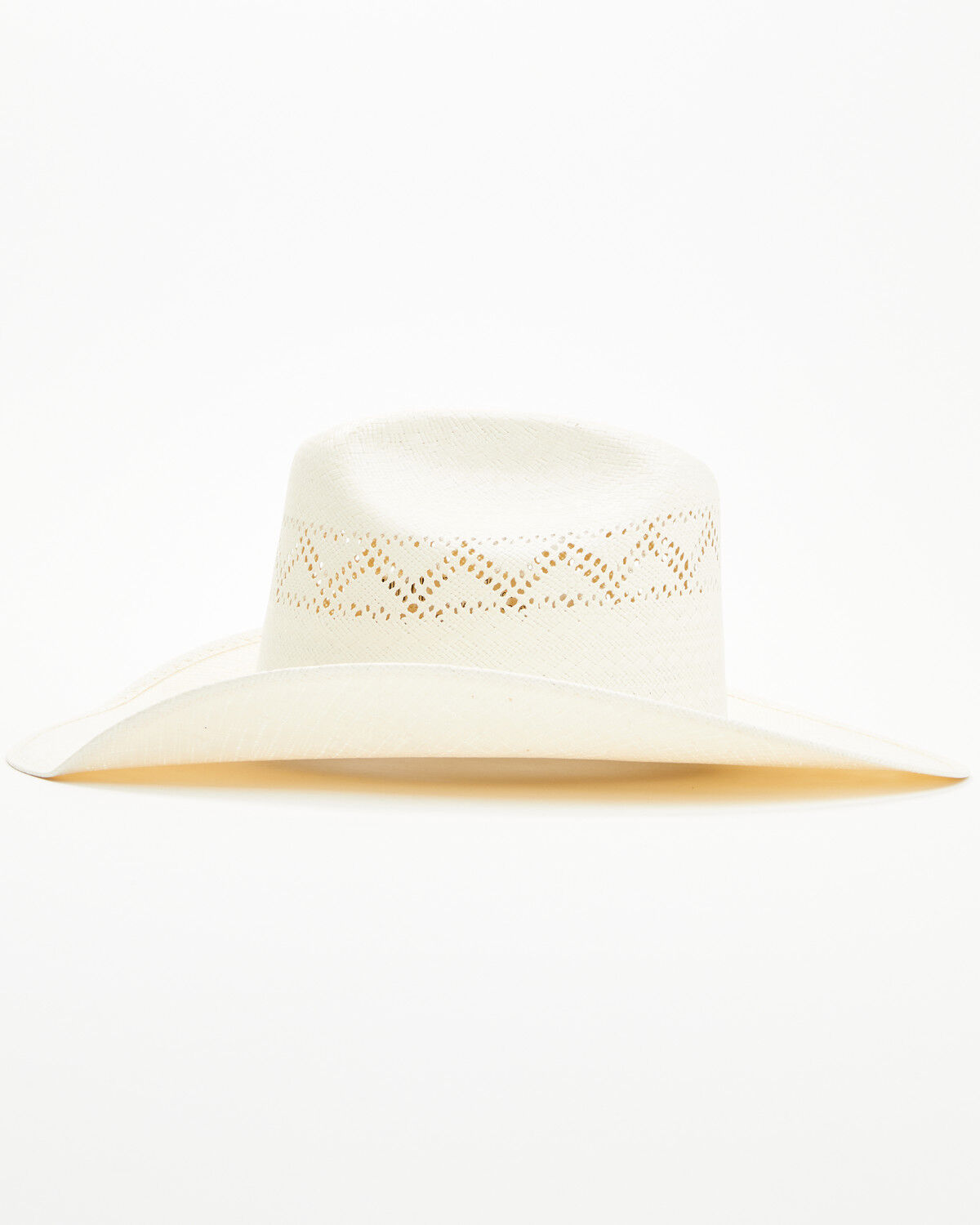 Image #3 - Rodeo King Coast 25X Straw Cowboy Hat, Ivory, hi-res