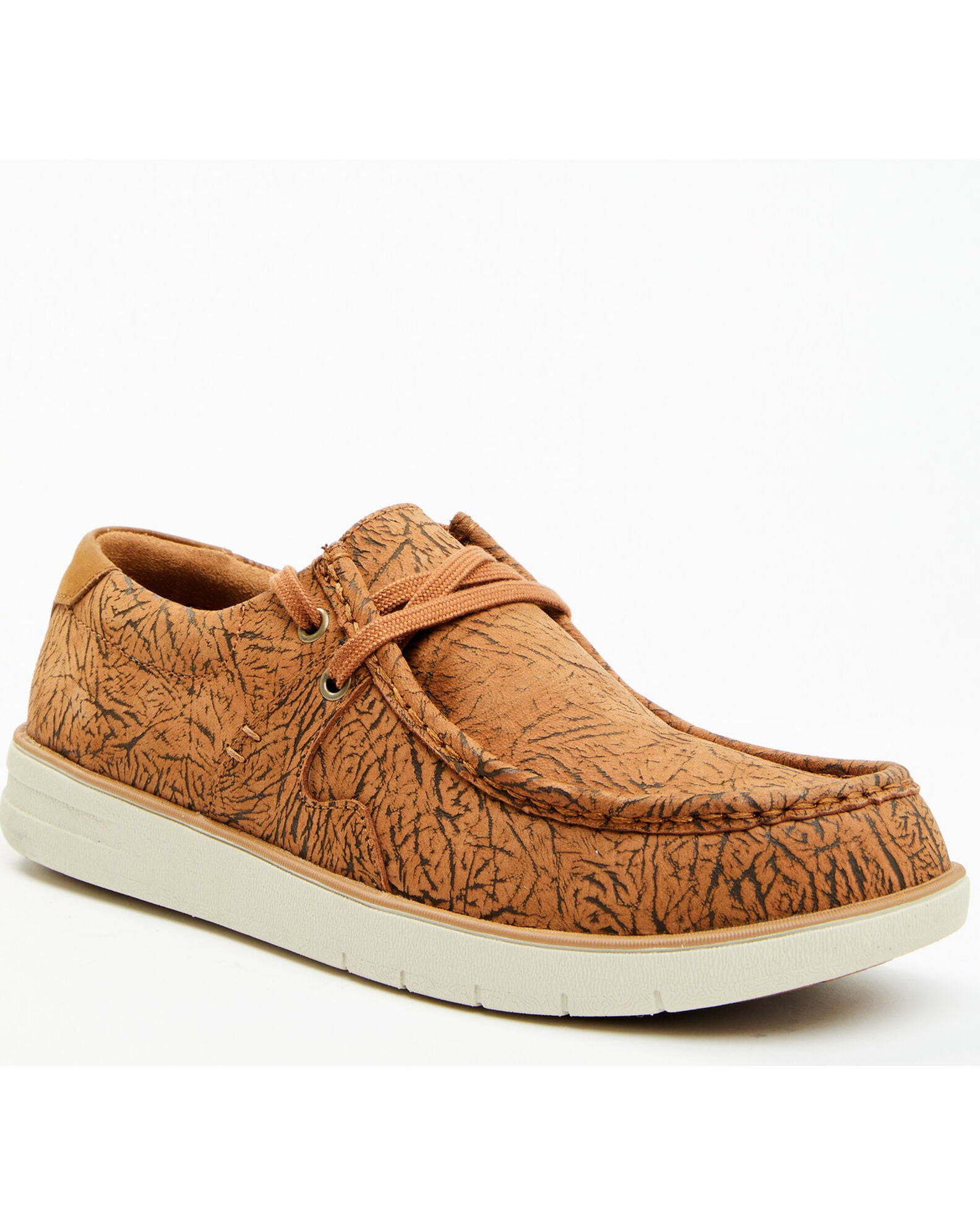 Product Name RANK 45® Men's Griffin Cafe Western Casual Shoes Moc Toe