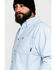Image #4 - Ariat Men's FR Solid Durastretch Long Sleeve Work Shirt - Tall , White, hi-res
