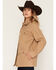 Image #2 - Ariat Women's Western Canvas Concealed Carry Chore Jacket, Beige, hi-res