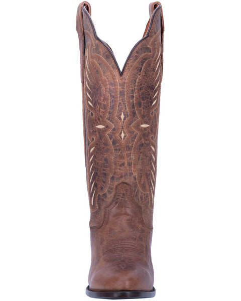 Image #5 - Dan Post Women's Tillie Western Boots - Round Toe, Brown, hi-res