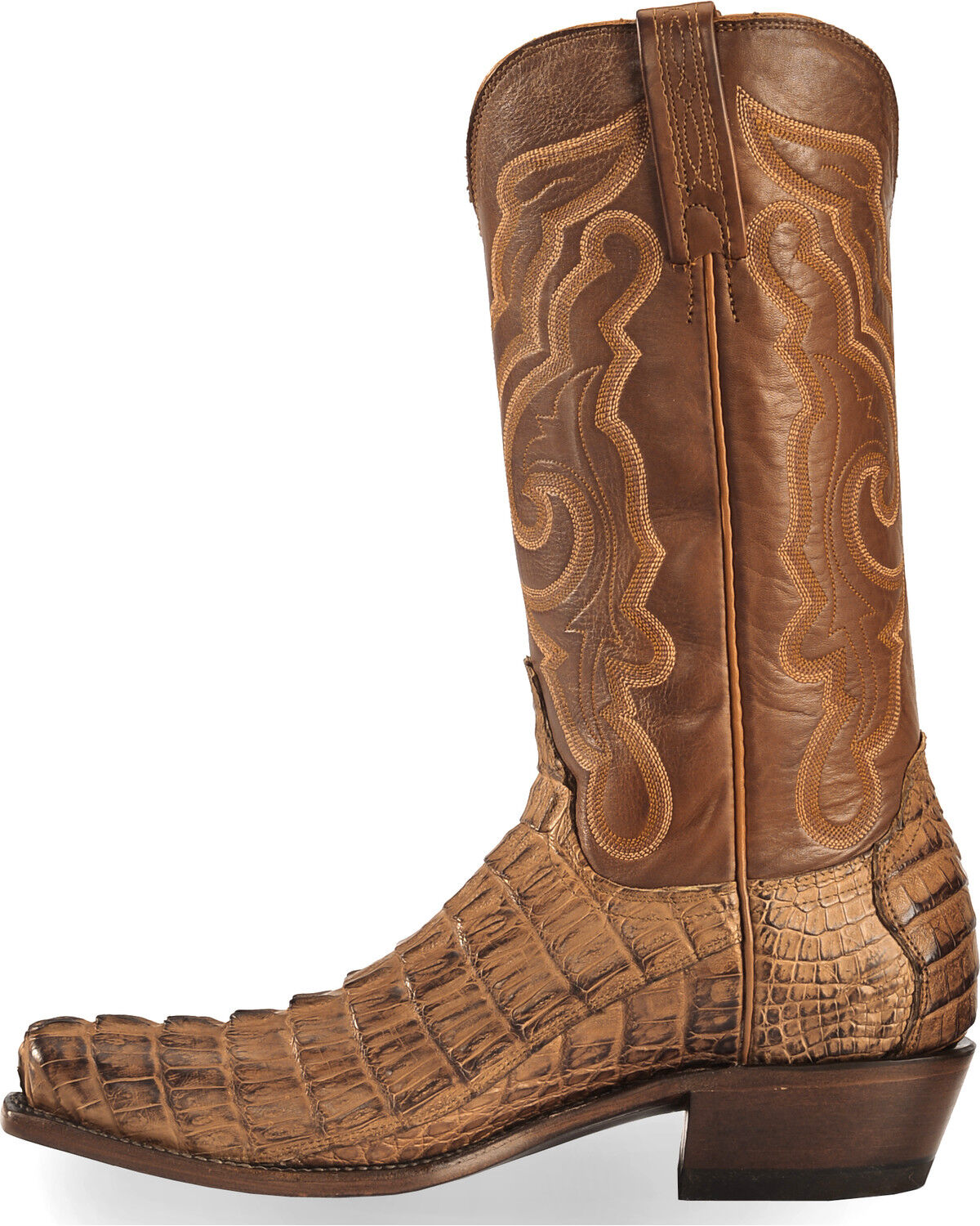 lucchese caiman crocodile boots