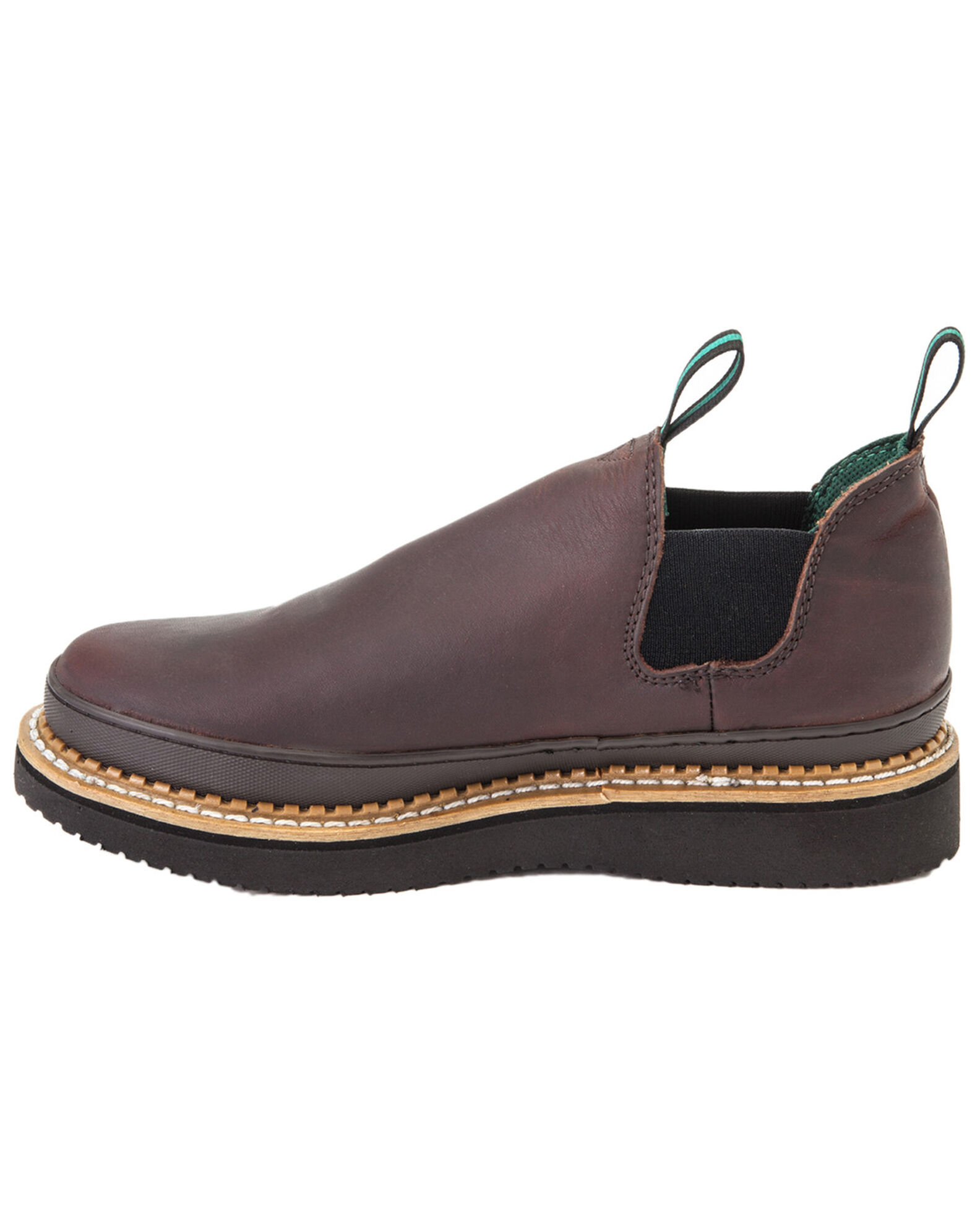 Image #3 - Georgia Boot Men's Georgia Giant Romeo Work Shoe - Round Toe, Brown, hi-res