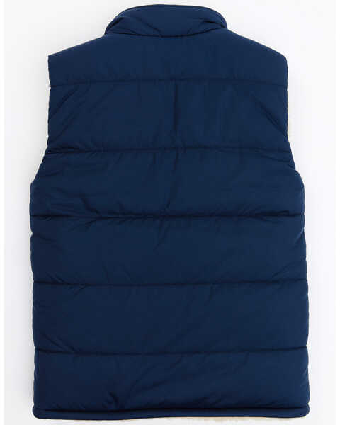 Image #3 - Cody James Toddler Boys' Reversible Puffer Vest , Dark Blue, hi-res