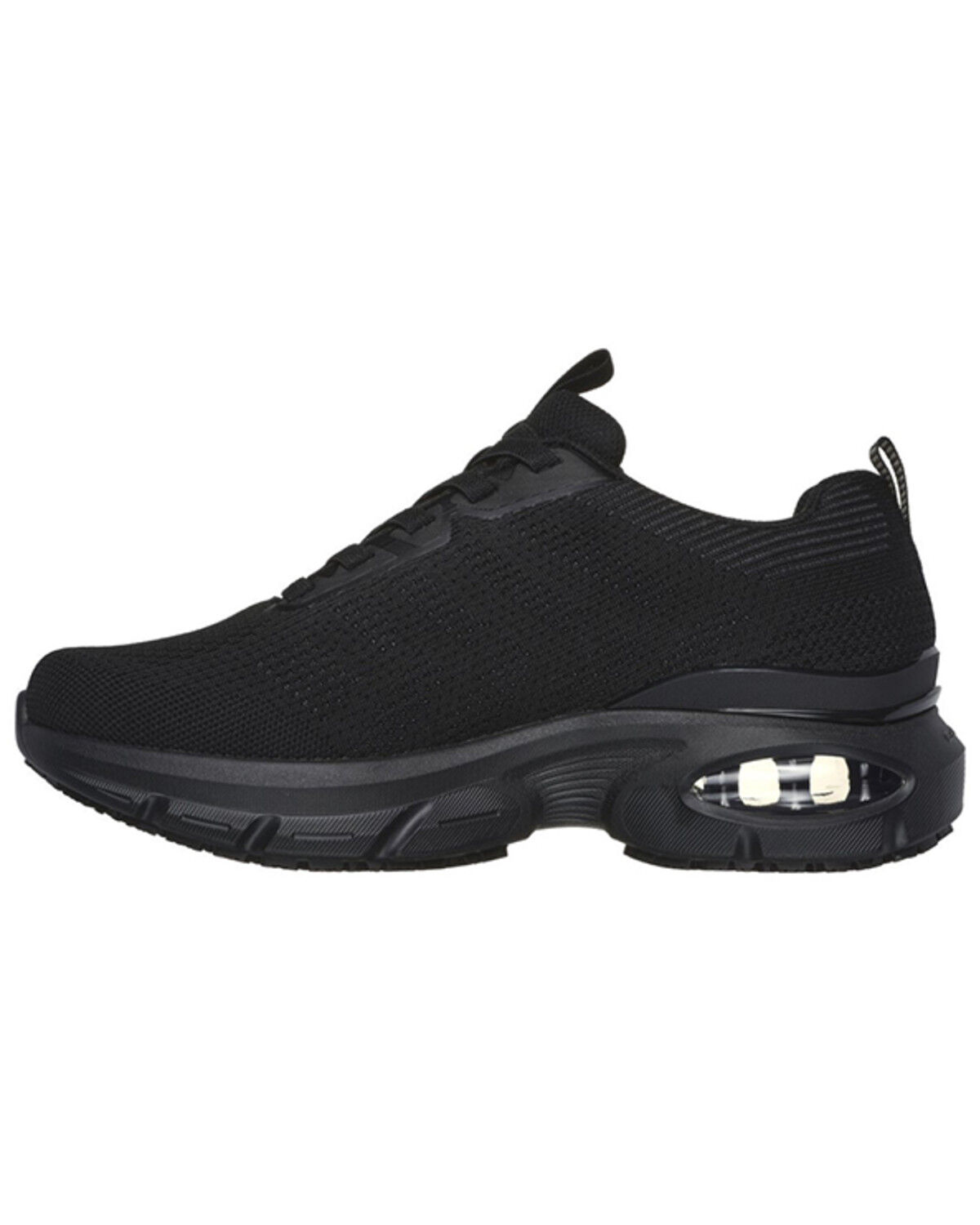 Image #2 - Skechers Men's Skech-Air Ventura Work Shoes - Round Toe, Black, hi-res