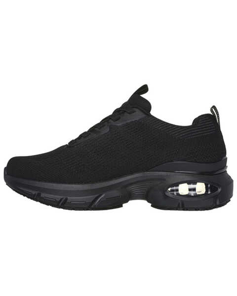 Image #2 - Skechers Men's Skech-Air Ventura Work Shoes - Round Toe , Black, hi-res