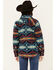 Image #4 - Panhandle Women's Southwestern Print Wool Jacket, Navy, hi-res