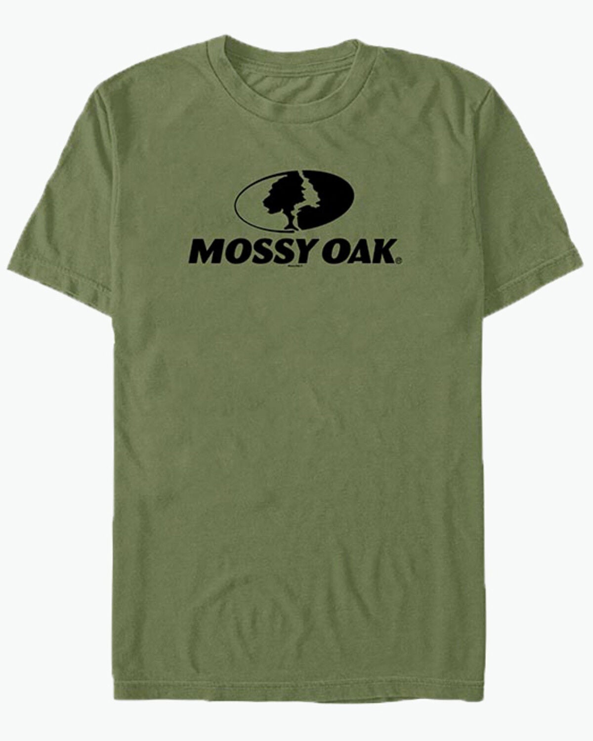 Mossy Oak Men's Classic Logo Short Sleeve Graphic T-Shirt, Olive, hi-res