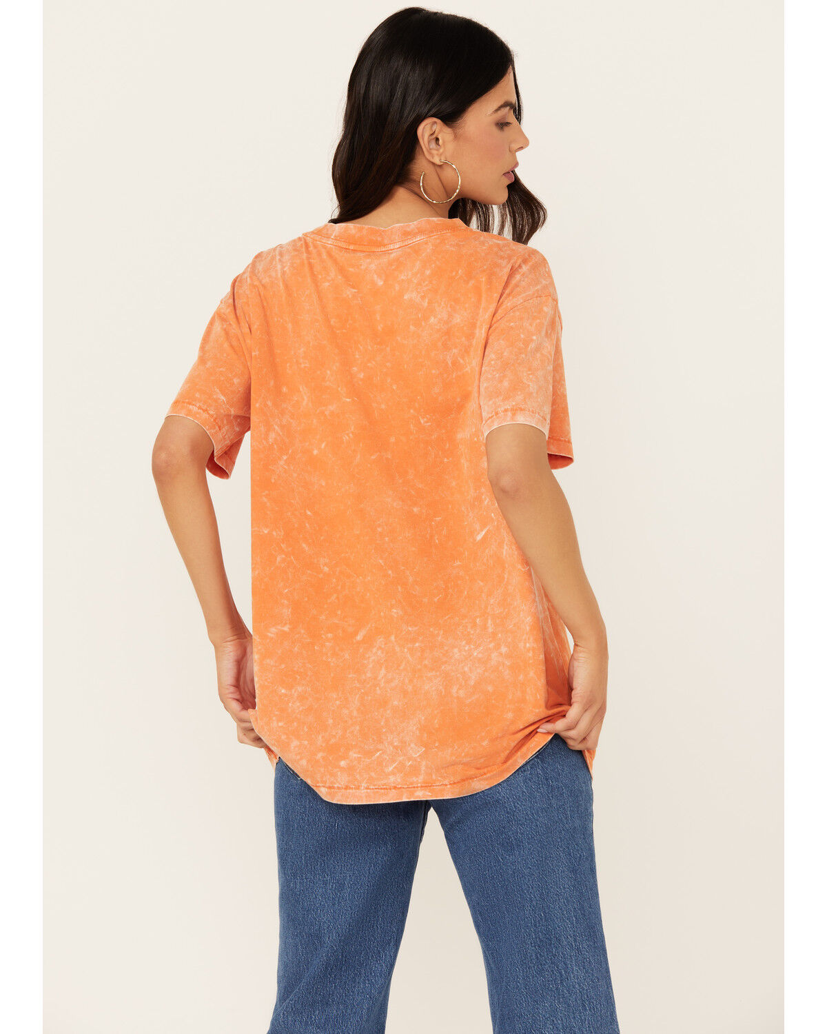 Image #4 - Shyanne Women's Under The Western Sun Short Sleeve Graphic Tee, Orange, hi-res