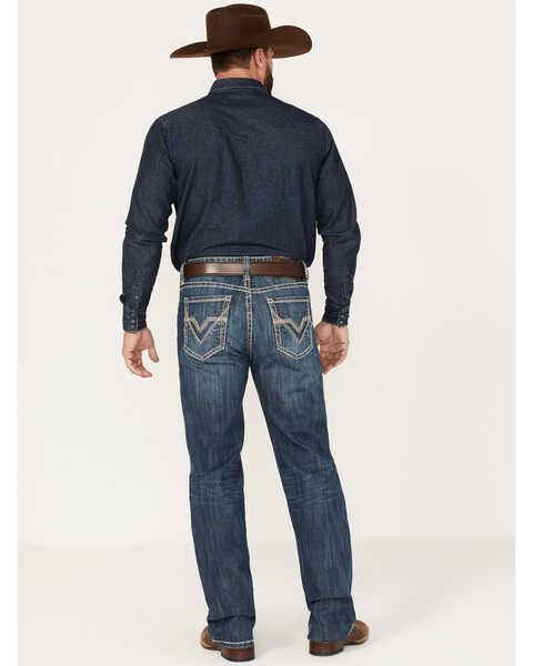 Rock & Roll Denim Men's Medium Wash Vintage Reflex Straight Jeans, Medium Wash, hi-res