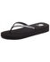 Image #1 - Yellow Box Women's Jello Rhinestone Sandals, Black, hi-res