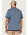 Image #4 - Hawx Men's Layered Work Pocket T-Shirt, Light Blue, hi-res