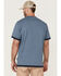 Image #4 - Hawx Men's Layered Work Pocket T-Shirt , Light Blue, hi-res