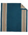 Image #4 - Pendleton San Marino / Stripe Organic Cotton Throw Gift Pack - 2 Pieces, Blue, hi-res