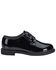 Image #2 - Bates Women's Lites High Gloss Oxford Shoes - Round Toe, Black, hi-res