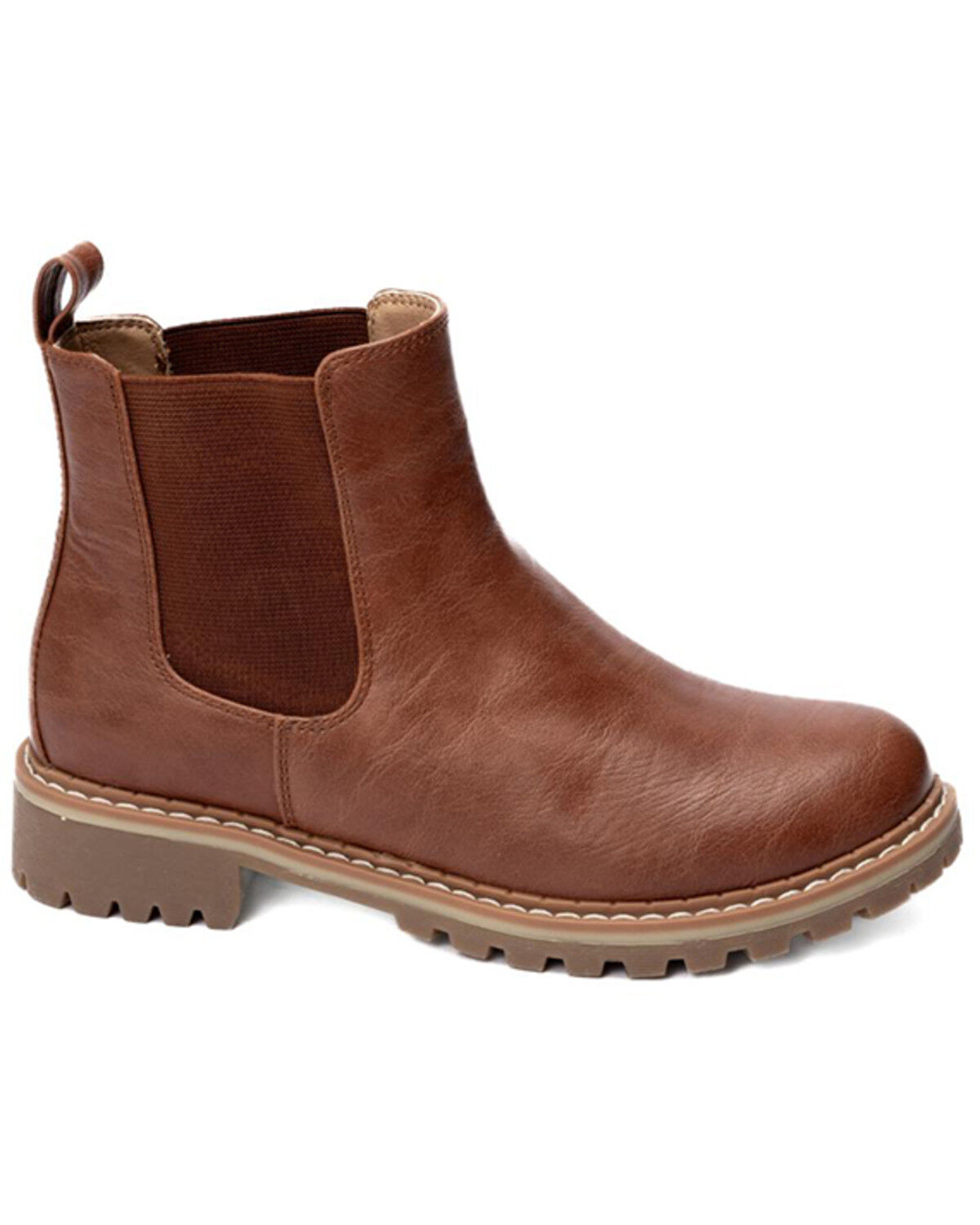 Image #1 - Corkys Women's Cider Sippin Chelsea Boots - Round Toe, Brown, hi-res