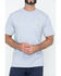 Carhartt Men's Loose Fit Heavyweight Logo Pocket Work T-Shirt - Big & Tall, Hthr Grey, hi-res