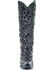 Image #5 - Corral Women's Floral Inlay Western Boots - Snip Toe, Black, hi-res