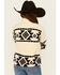 Image #4 - Roper Girls' Southwestern Print 1/4 Zip-Up Fleece Pullover, Cream, hi-res