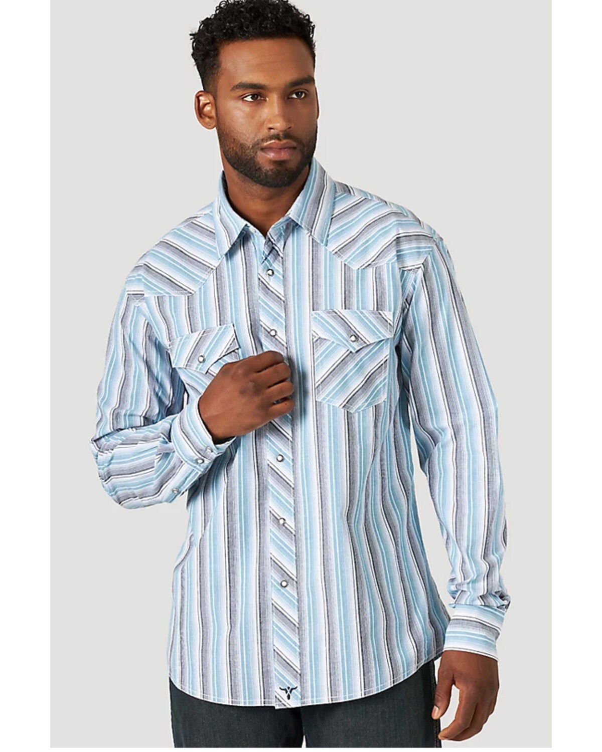 Men's Wrangler Long Sleeve Shirts 