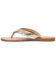 Image #3 - Frye Women's Ava Fringe Sandals, Gold, hi-res