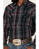 Image #3 - Gibson Men's Purple Hazed Plaid Snap Western Shirt, Purple, hi-res