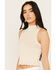 Image #2 - Sadie & Sage Women's Aria Pointelle Sleeveless Top, Ivory, hi-res