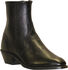Abilene Boots Men's Zipper Short Dress Boots - Square Toe, Black, hi-res