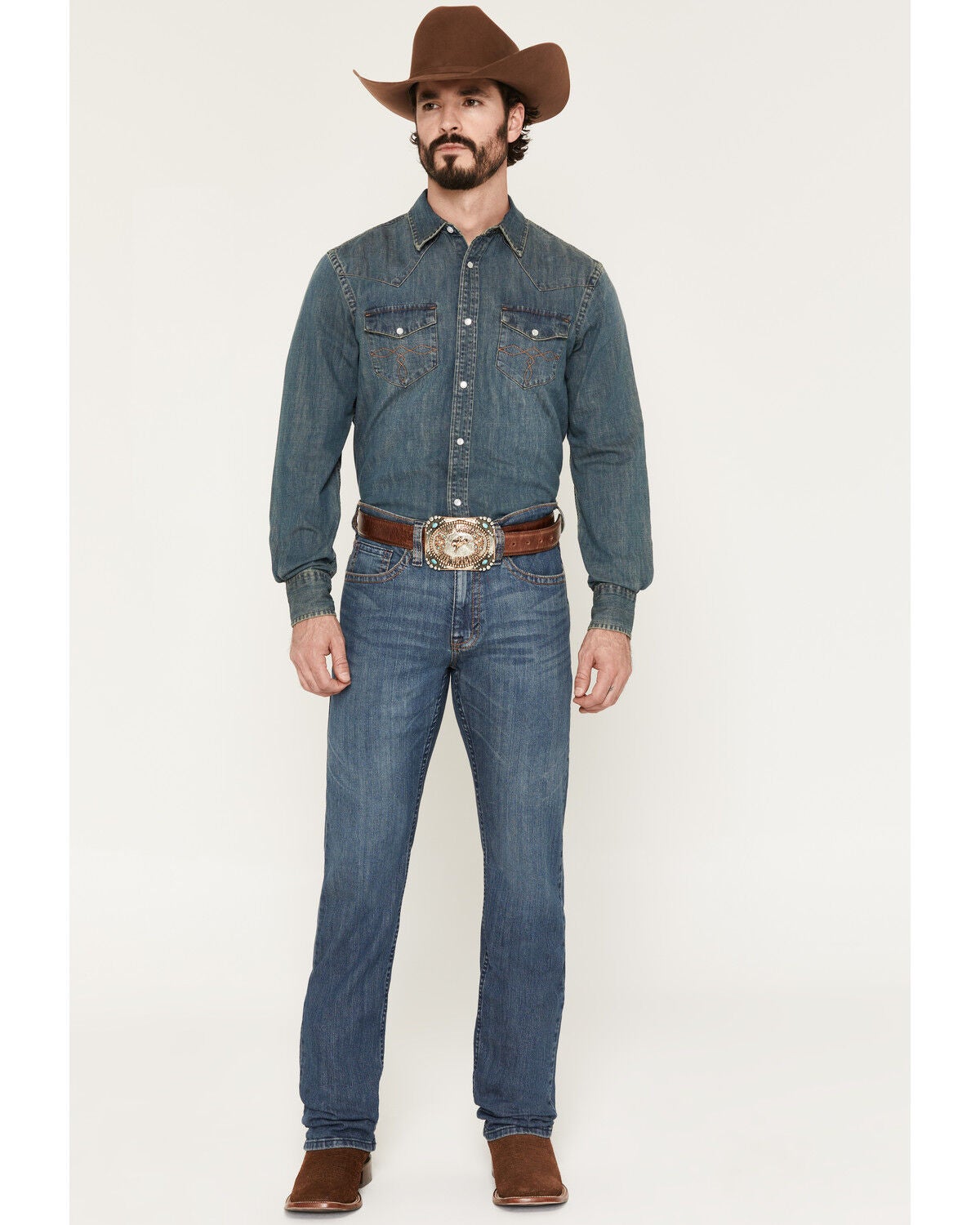 Wrangler 20X Men's No. 42 Glasgow Vintage Stretch Slim Bootcut