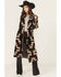 Image #2 - Ariat Women's Southwestern Print Barrel Cardigan, Black, hi-res