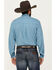 Image #4 - Cinch Men's ARENAFLEX® Geo Print Long Sleeve Button-Down Western Shirt, Blue, hi-res