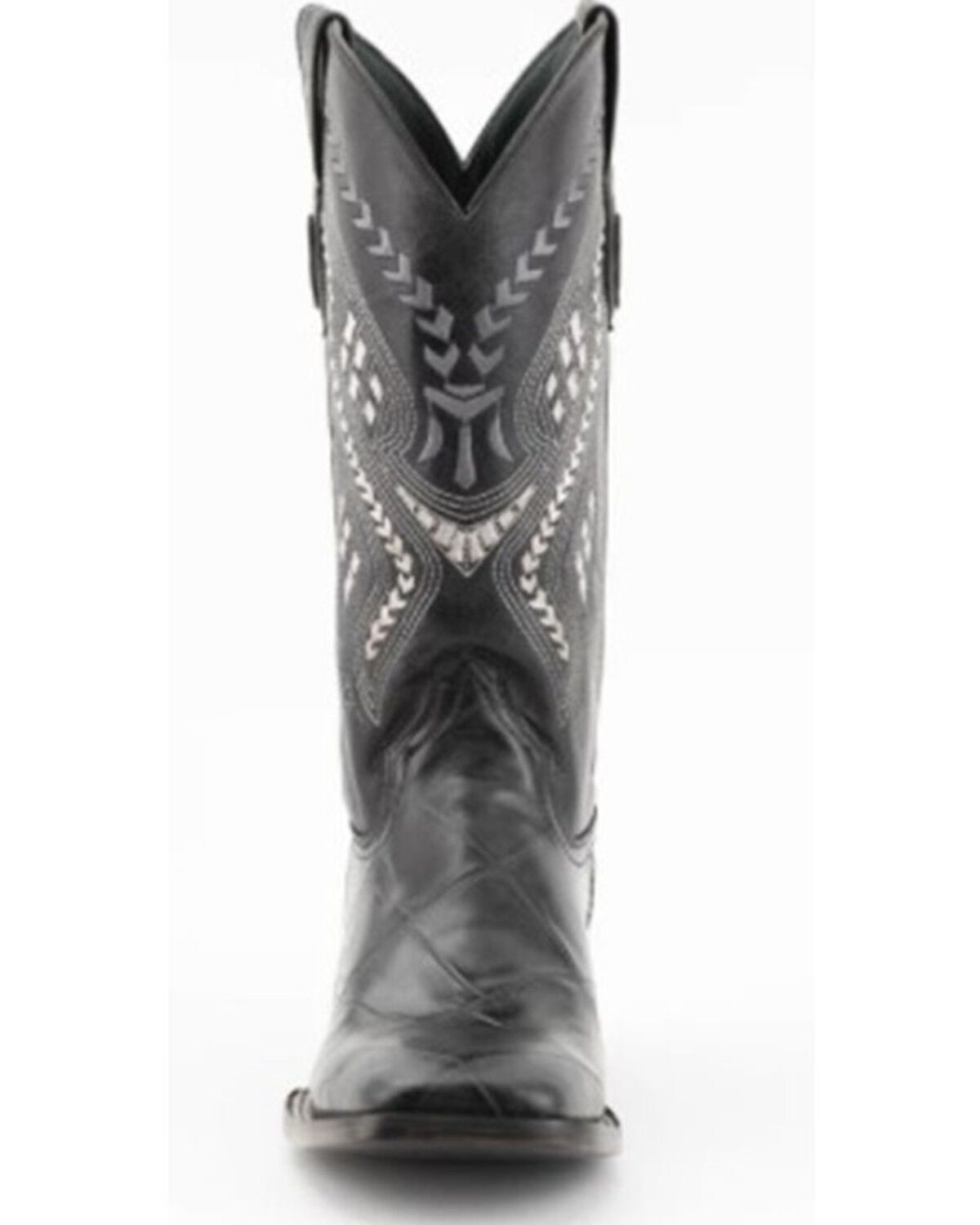 Image #3 - Ferrini Men's Jeese Alligator Print Western Boots - Broad Square Toe, Black, hi-res