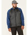 Image #1 - ATG by Wrangler Men's All-Terrain Outrider Zip-Front Hooded Jacket, Blue, hi-res