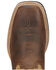 Image #5 - Ariat Men's Quickdraw 11" Western Performance Boots - Broad Square Toe, Bark, hi-res