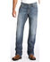 Image #2 - Ariat Men's FR M4 Inherent Boundary Low Rise Bootcut Jeans - Big, Dark Blue, hi-res