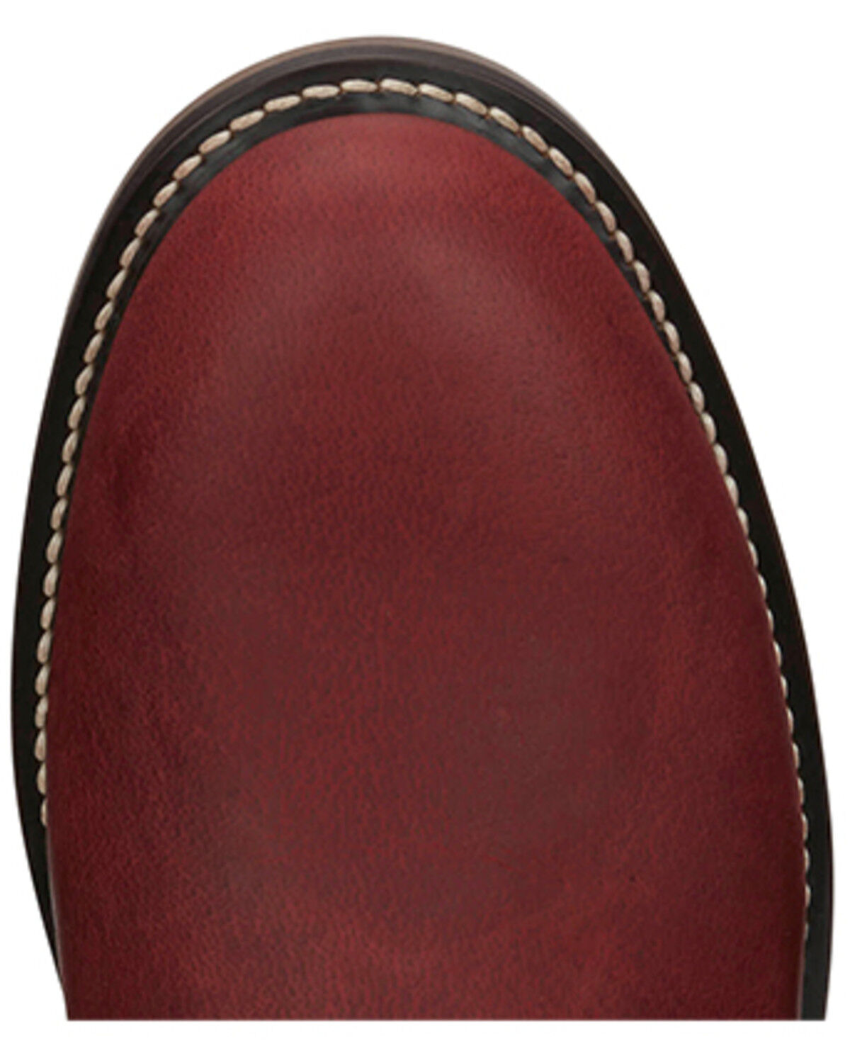 Image #6 - Justin Women's Holland Western Boots - Round Toe, Red, hi-res