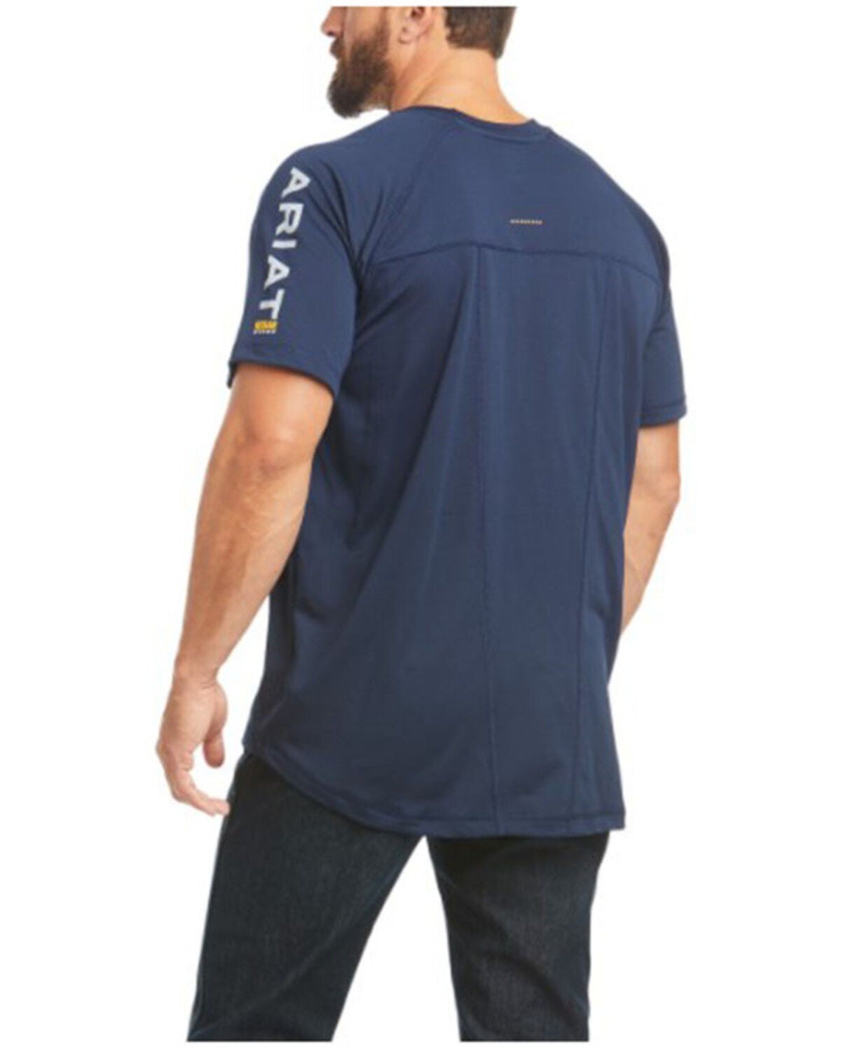 Navy Rebar Heat Fighter Short Sleeve 
