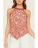 Image #3 - Shyanne Women's Ravello Bandana Print Tank, Chilli, hi-res