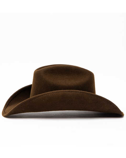 Image #2 - Cody James Crushable Felt Cowboy Hat , Brown, hi-res