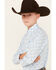 Image #2 - Wrangler Boys' Paisley Print Long Sleeve Button-Down Shirt, White, hi-res