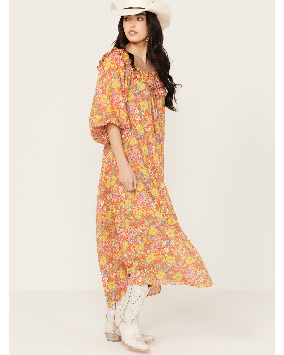 Image #4 - Spell Women's Last Drink Midi Dress, Multi, hi-res