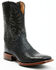 Image #1 - Cody James Men's Exotic Full Quill Ostrich Western Boots - Broad Square Toe, Black, hi-res