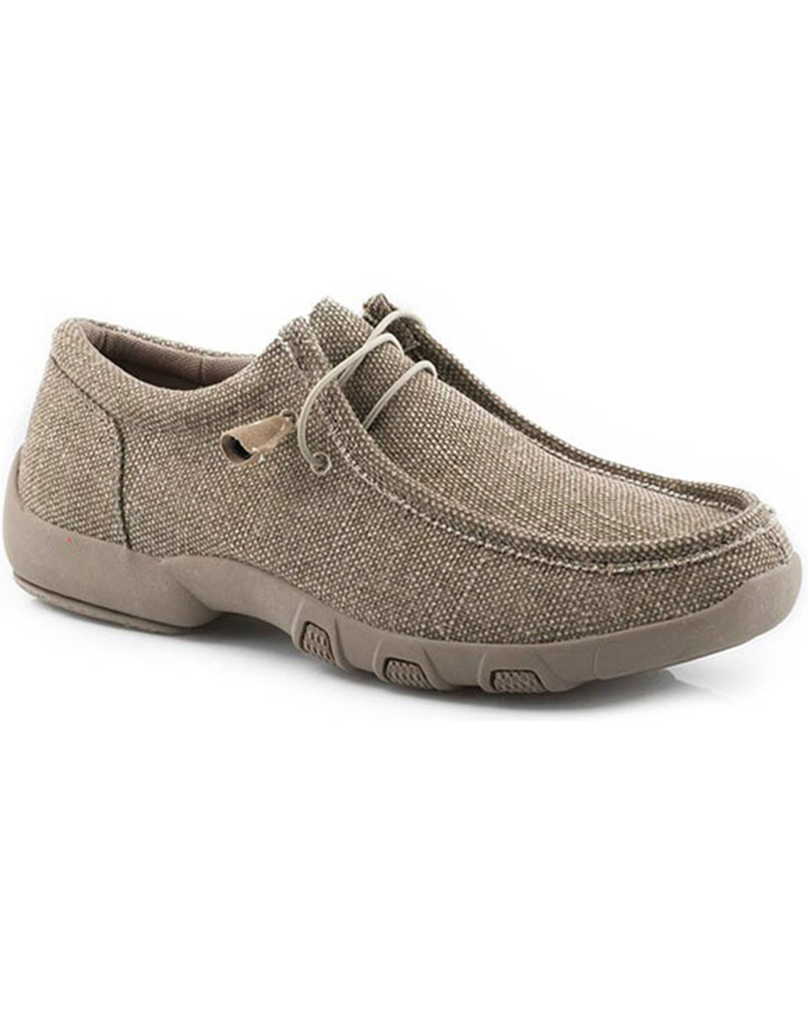 Roper Women s Chillin Canvas Casual Chukka Shoes Moc Toe
